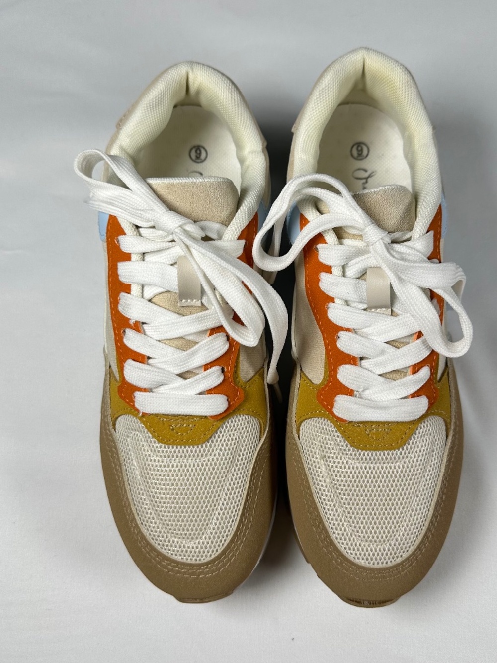 Jessica Carlyle Color Block Retro Jogger Sneaker Size 9 Women's HOFF Inspired